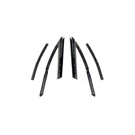 Vent Window Weatherstrip Hardtop And Convertible