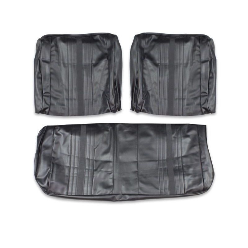 1970-1971 Nova Interior Kit, Custom Bench, Black