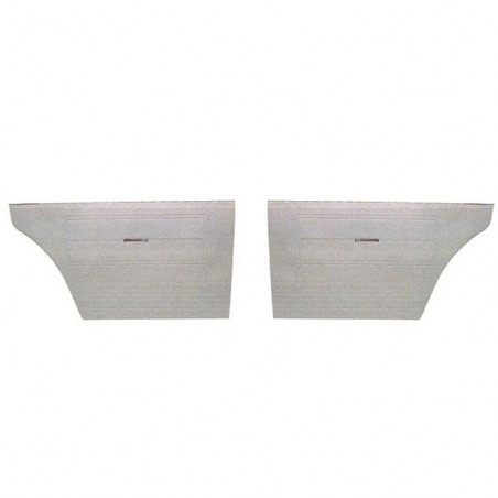 Convertible Rear Door Panels, Bright Red