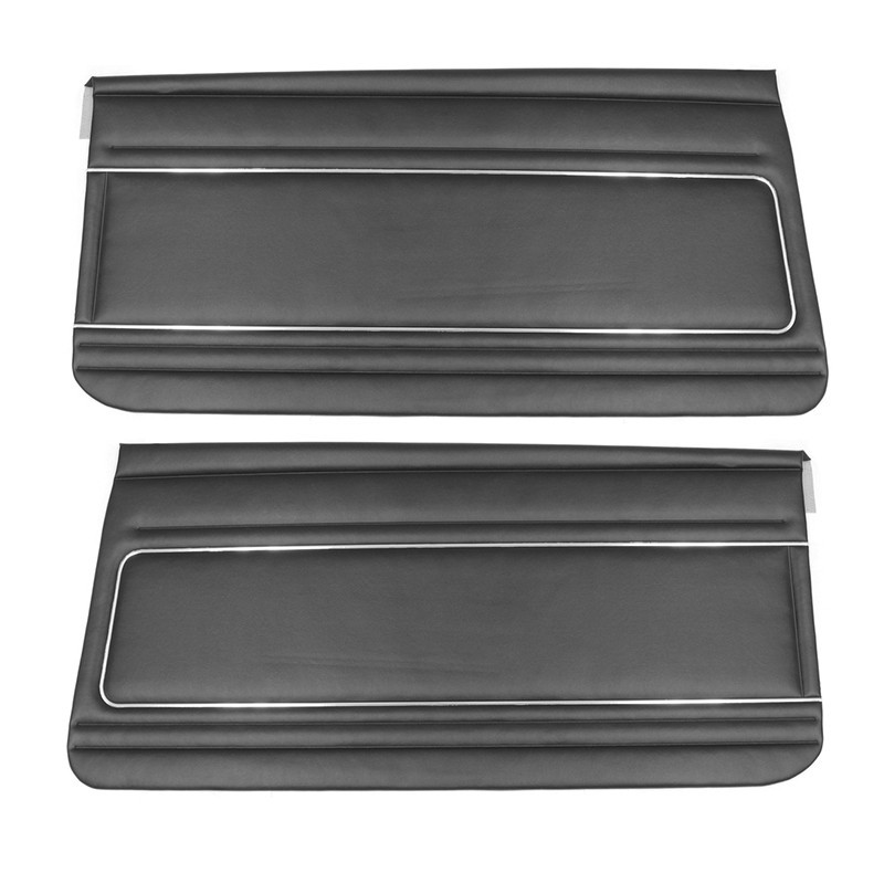 1975-1976 Chevrolet Nova Front Door Panels, White