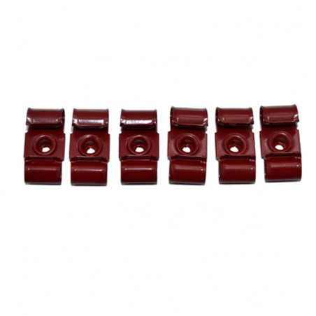 Chevy 2 Fuel Line Clip Kit 6 PC
