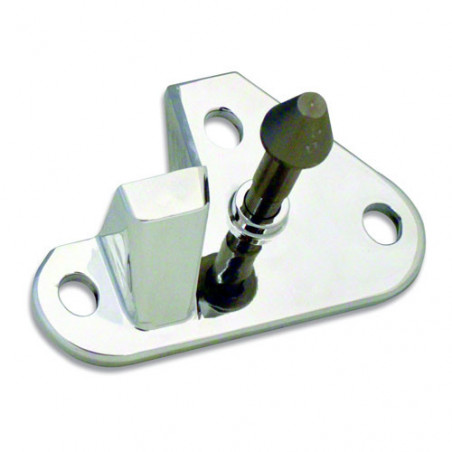 Eddie Motorsports Billet Hood Latch Assembly, Clear Anodized