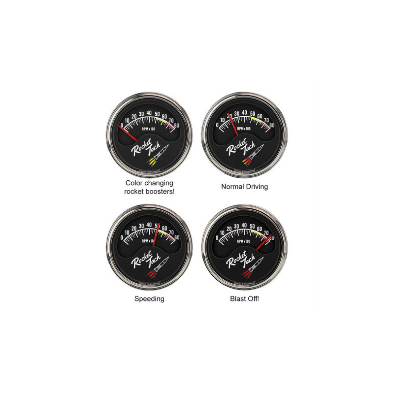 1964-1977 Chevelle Classic Instruments Rocket Tach,