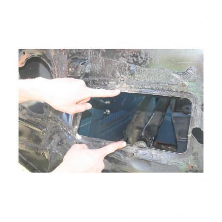 GM A-Body Heater Box Delete Panel, Black