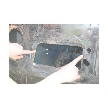 GM A-Body Heater Box Delete Panel, Black