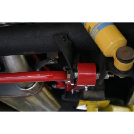 UMI GM A-Body 1 Inch Solid Chromoly Rear Sway Bar, Red