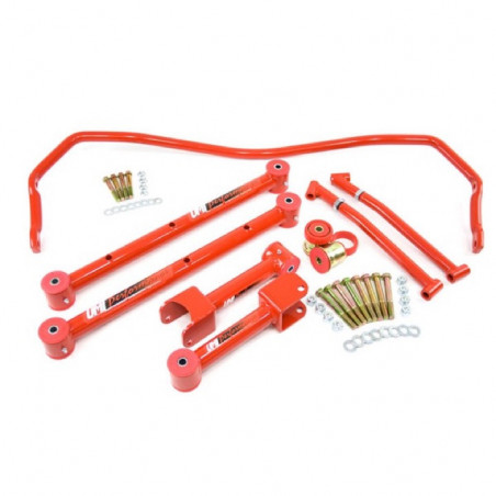 GM A-Body UMI Complete Rear Suspension Kit, Red