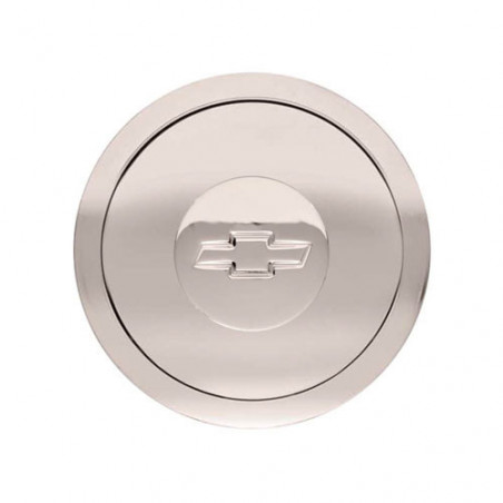 GT Performance GT9 Billet Horn Button Small Silver Engraved Bowtie