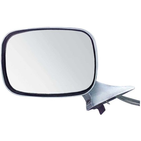 Remote Side View Mirror, LH Drivers Side