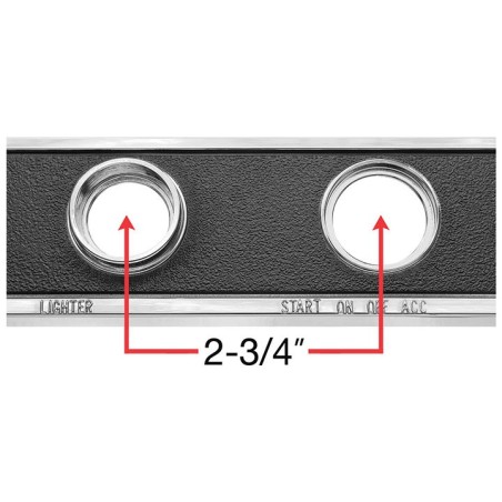 Super Sport Dash Ignition Panel