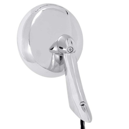 Remote Side View Mirror, LH Drivers Side