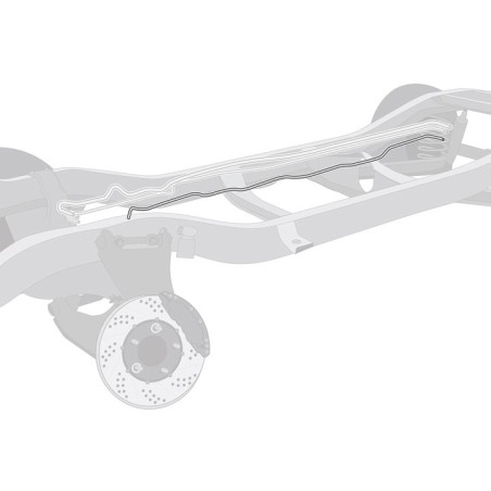 Vapor Return Line, 1 Piece, Stainless Steel