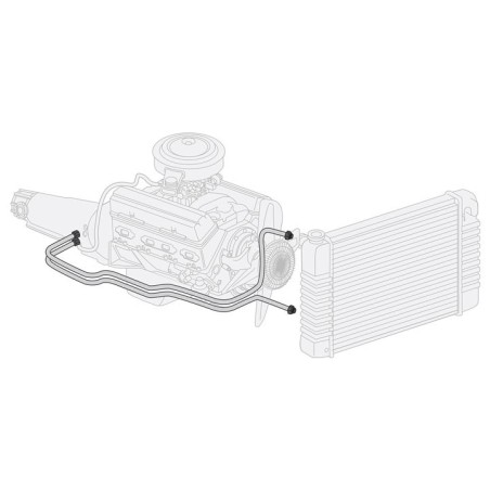 Transmission Cooling Lines TH350 Stainless Steel
