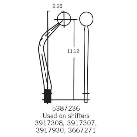 Hurst Shifter Handle First Design
