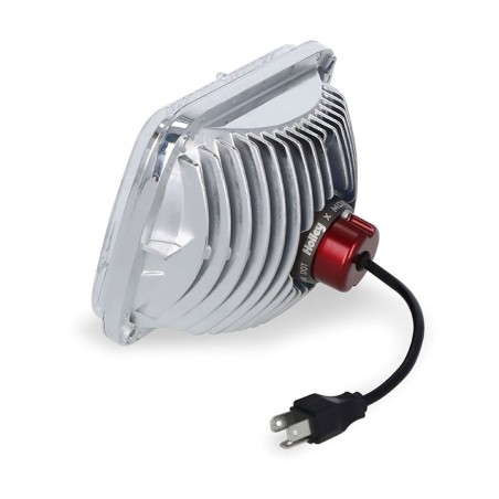 Holley RetroBright LED Headlight Classic White Lens 5 in. x 7 in. Rectangle, 30