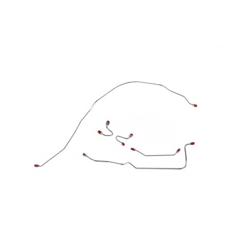 GM Front Brake Line Set Stainless Steel