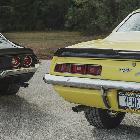 Pro Touring Front & Rear Spoiler Kit Carbon Fiber Look