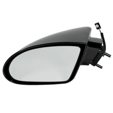 Power Remote Side View Mirror Black LH