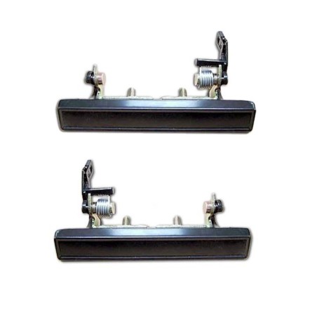 Outside Door Handle Kit 2 Door Coupe Black Both Sides