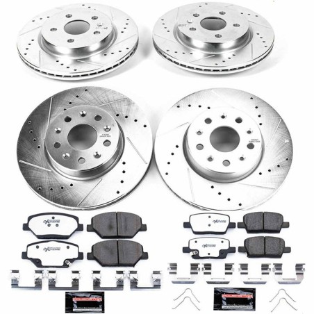 Front & Rear Z26 Street Warrior Brake Kit