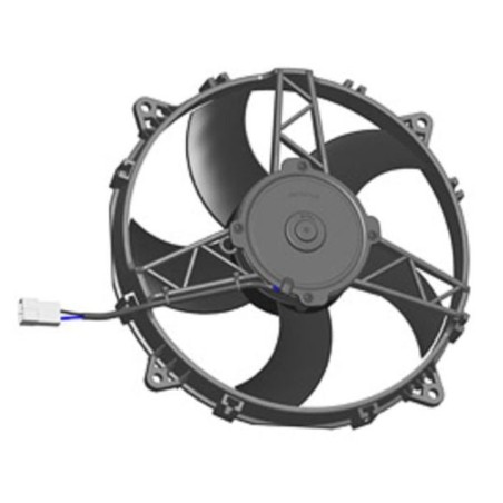 SPAL 11 Inch Electric Fan Puller Medium Profile CFM 5 Curved Bl