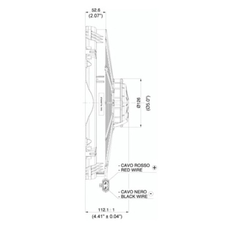 SPAL 16 Inch Electric Fan Puller Extreme Performance CFM 10-Blade pad