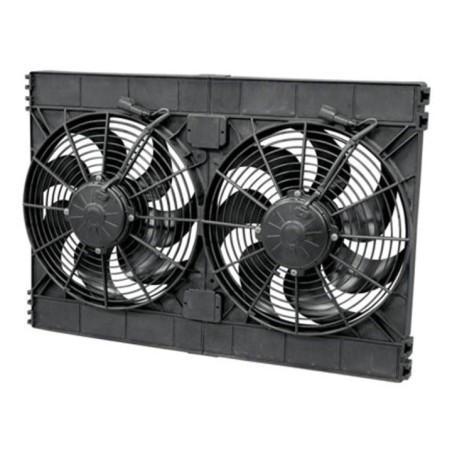 SPAL Dual 12 Inch Electric Fan Puller High Performance CFM 7-Blade curve