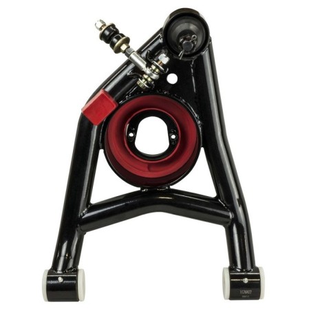 Tubular Control Arm Kit, With Hardware, Upper/Lower, Black Set