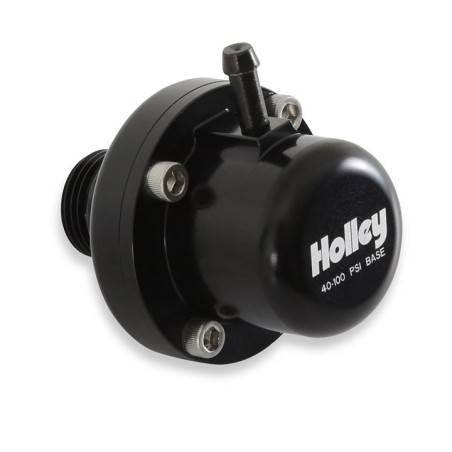 Holley Direct Mount Fuel Pulse Damper Extended Range, 8AN 40-100 PSI