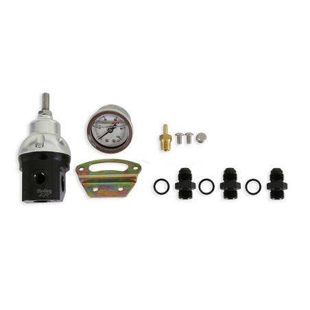 Holley EFI Billet Bypass Fuel Pressure Regulator Kit, 6AN