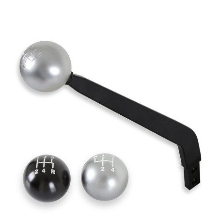 Hurst Billet Shift Knob 5 Speed Silver