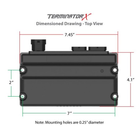 Holley EFI Terminator X Mpfi, LS1 - EV1 Injectors with 3.5 in Touchscreen