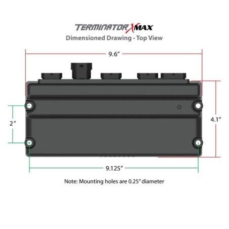 Holley EFI Terminator X Max Mpfi With Transmission Control, LS1 - EV6 Injectors