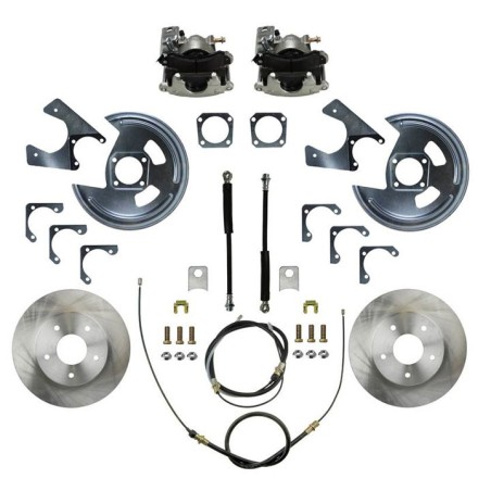 Rear Disc Brake Conversion Kit 12 And 10 Bolt Staggered Shocks