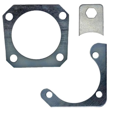 Rear Disc Brake Conversion Kit 12 And 10 Bolt Staggered Shocks