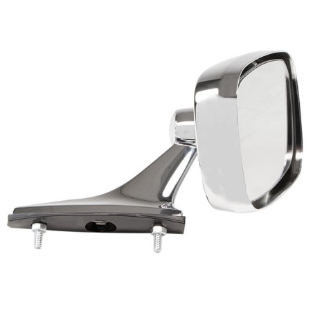thumbnail image 2 of Manual Chrome Driver Side Mirror For 99-07 Chevy Silverado / GMC Sierra – Replacement 2170612 2 of 4