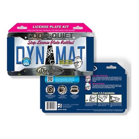 Dynamat Xtreme License Plate Kit Dynamat Xtreme License Plate Kit