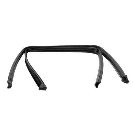 Vertical glass run channel