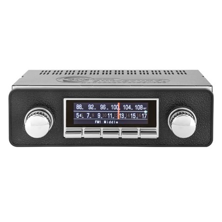 Custom AutoSound USA-850 AM/FM 300 Watt Stereo, Bluetooth Built-In