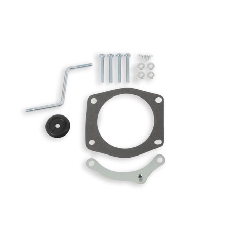 Holley RetroFilter Drive-By-Wire Air Cleaner - 16-Inch Diameter - Chrome