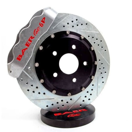 Baer Brakes 13 Inch SS4+ Rear Brake System Red Calipers