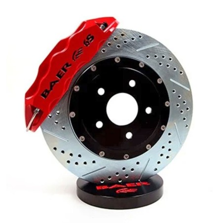 Baer Brakes 15 Inch Extreme+ Front Brake System Silver Calipers