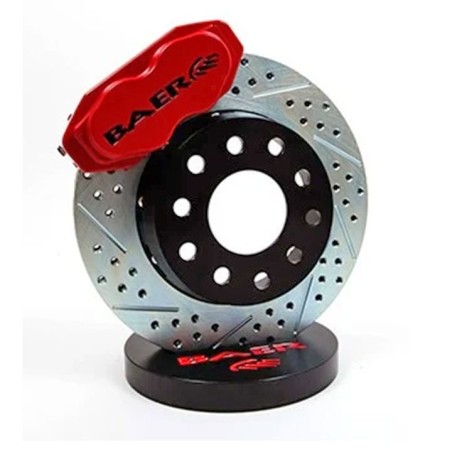 Baer Brakes 11 Inch SS4+ Deep Stage Drag Race Front Brake System Clear Anno Cali