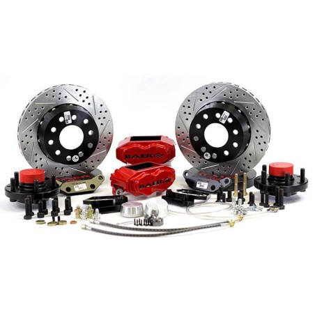 Baer Brakes 11 Inch SS4 Front Brake System Red Calipers