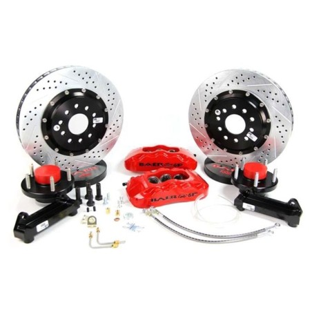 Baer Brakes 14 Inch Pro+ Front Brake System Red Calipers