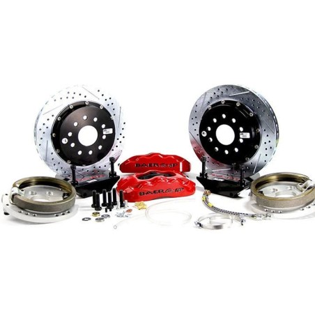 Baer Brakes 14 Inch Pro+ Rear Brake System Black Calipers