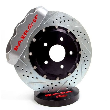 Baer Brakes 14 Inch Pro+ Rear Brake System Black Calipers