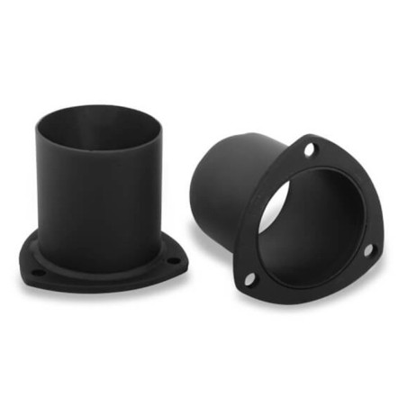 Hooker Reducer 3 Bolt Flange 3.5 O.D. in. Collector 3.5 O.D. in. Tailpipe Black