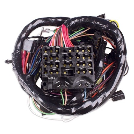 Classic Auto Fuse Series Dash Harness With Warning Lights