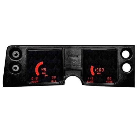 LED Digital Replacement Gauge Panel Red LED